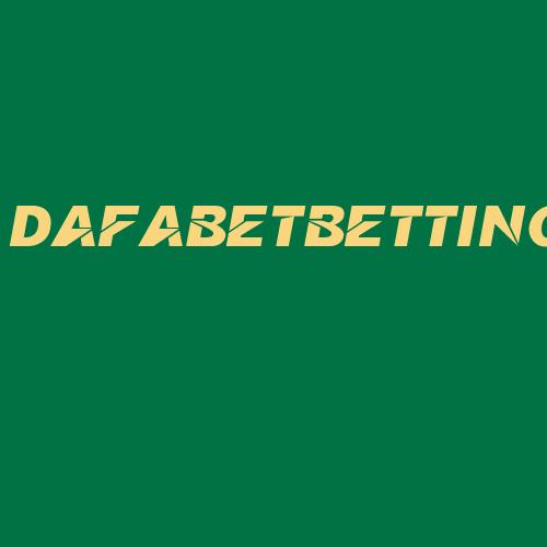 Logo da DAFABETBETTING