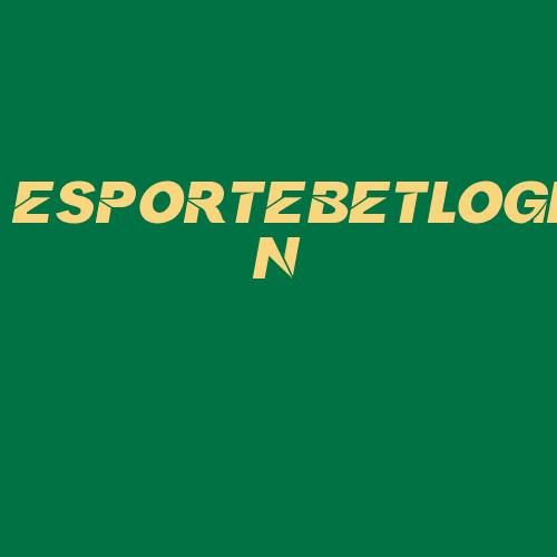 Logo da ESPORTEBETLOGIN